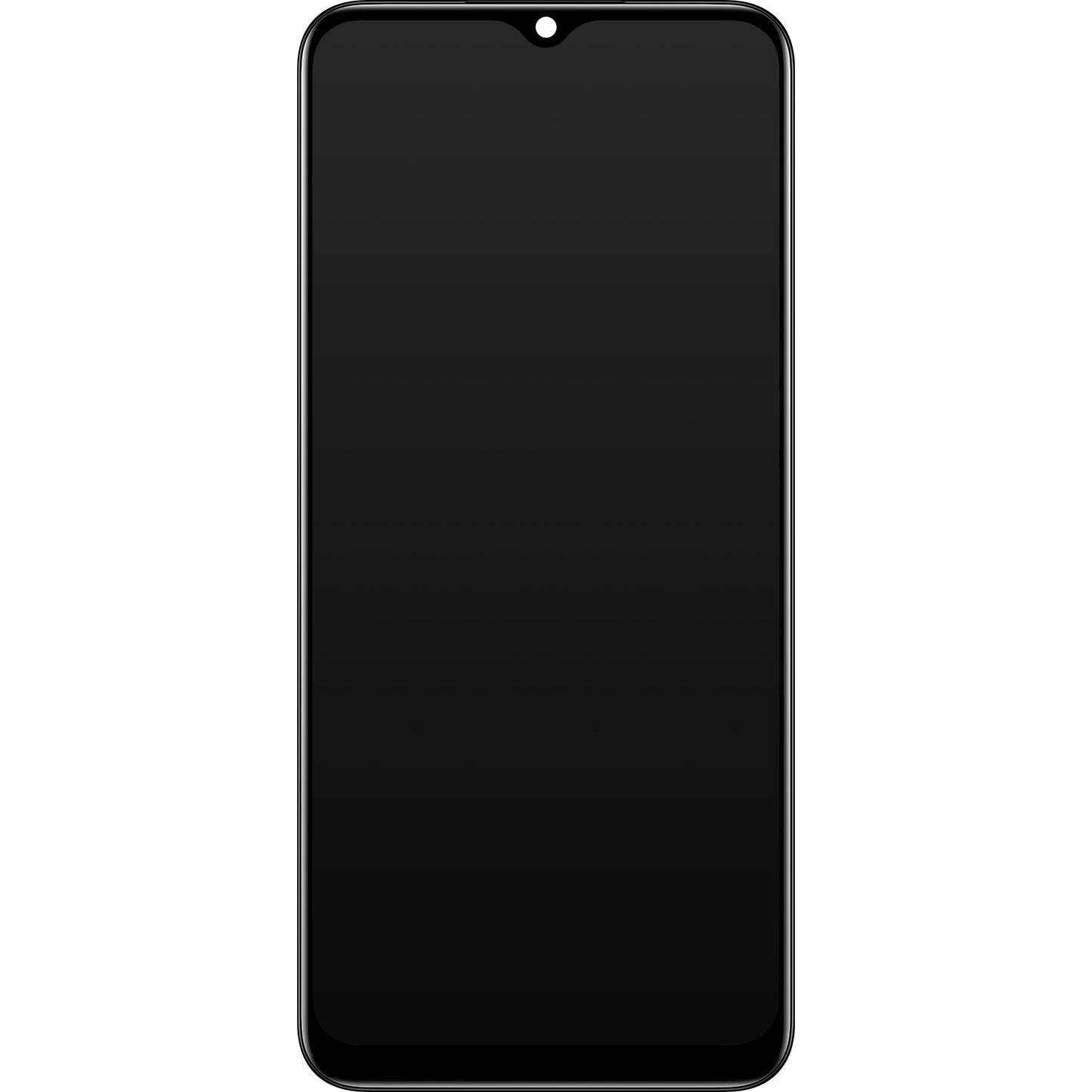 Pantalla táctil Realme C33, con marco, Negro (Night Sea), Service Pack 4130336