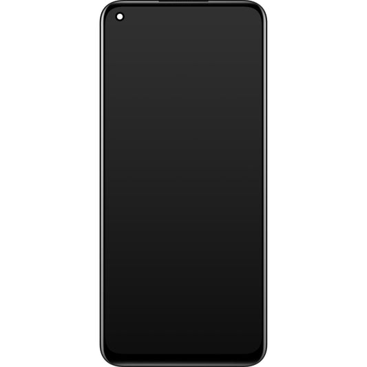 Pantalla con pantalla táctil Realme 8, con marco, negro, Swap 4906919