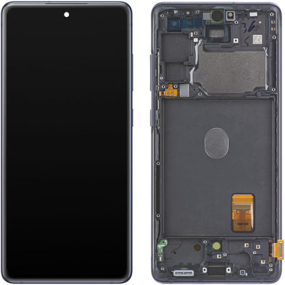 Pantalla con Touchscreen Samsung Galaxy S20 FE 5G G781, con Marco, Azul Marino, Swap GH82-24214A