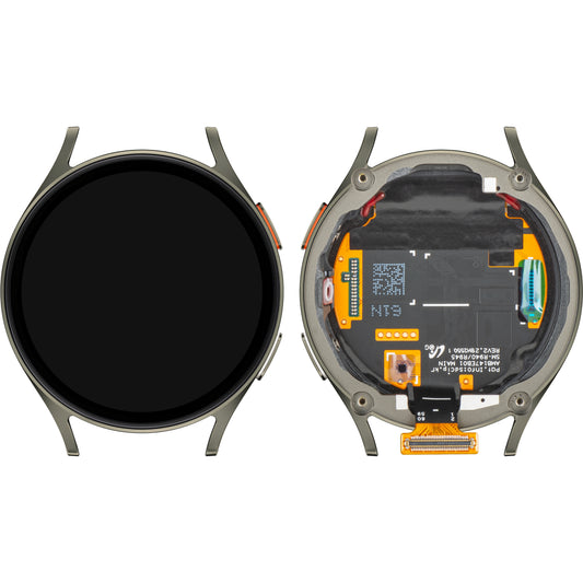 Samsung Galaxy Watch7 44mm Touchscreen Display, with Frame, BT Version, Green, Service Pack GH97-29845A