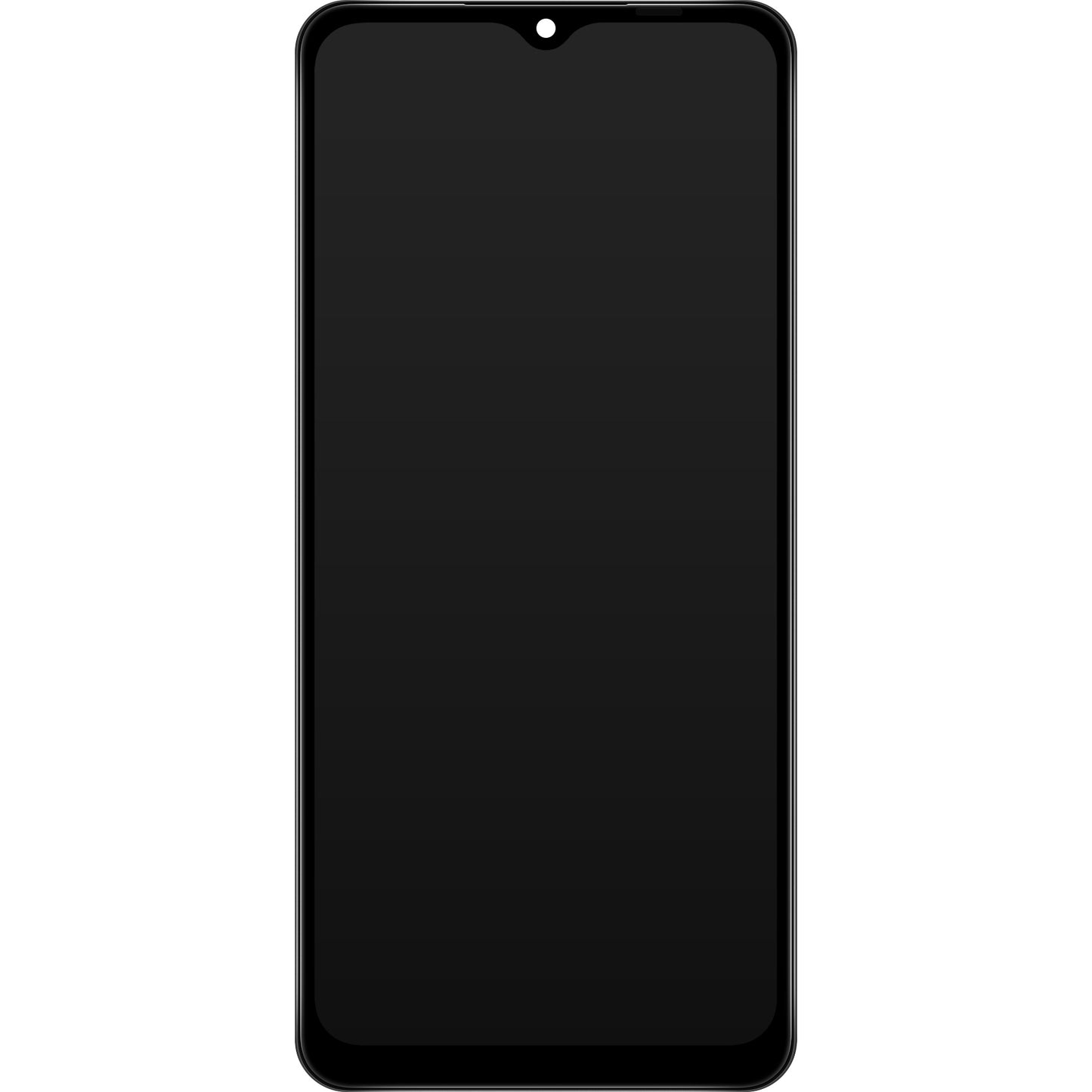 Pantalla con pantalla táctil Samsung Galaxy A12 Nacho A127, con marco, negro, reacondicionado GH82-26486A