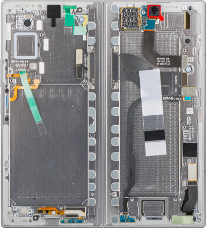 Pantalla con pantalla táctil Samsung Galaxy Z Fold7 F966, con marco, sub interior, plateado (Silver Shadow), paquete de servicio GH82-37548A