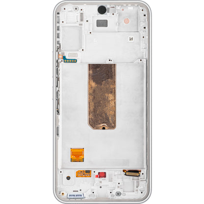 Pantalla táctil Samsung Galaxy A54 A546, con marco, blanco, Service Pack GH82-31231B