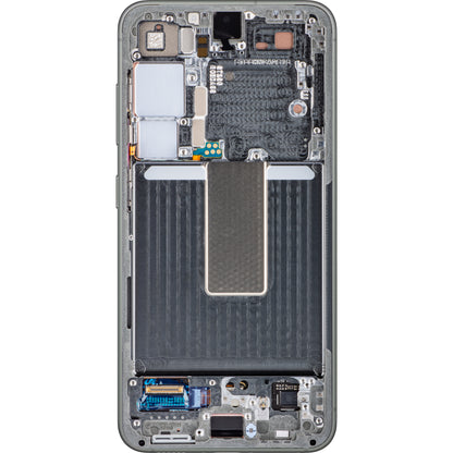 Pantalla táctil Samsung Galaxy S23 S911, con marco, verde, Service Pack GH82-30480C