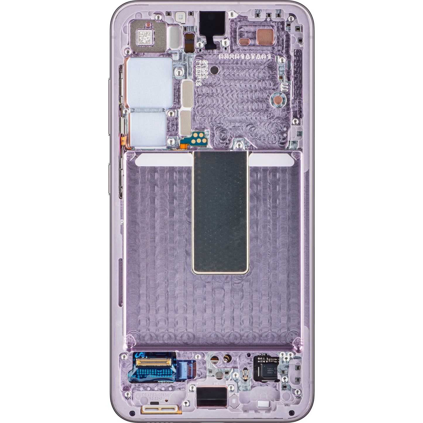 Samsung Galaxy S23 S911 Pantalla táctil con marco, rosa (lavanda), Service Pack GH82-30480D