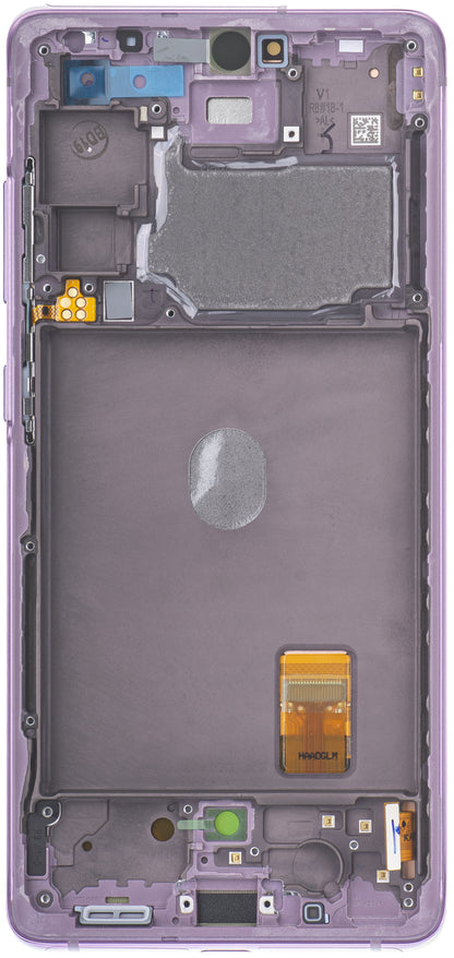 Pantalla con pantalla táctil Samsung Galaxy S20 FE G780, con marco, morada, Swap GH82-24219C