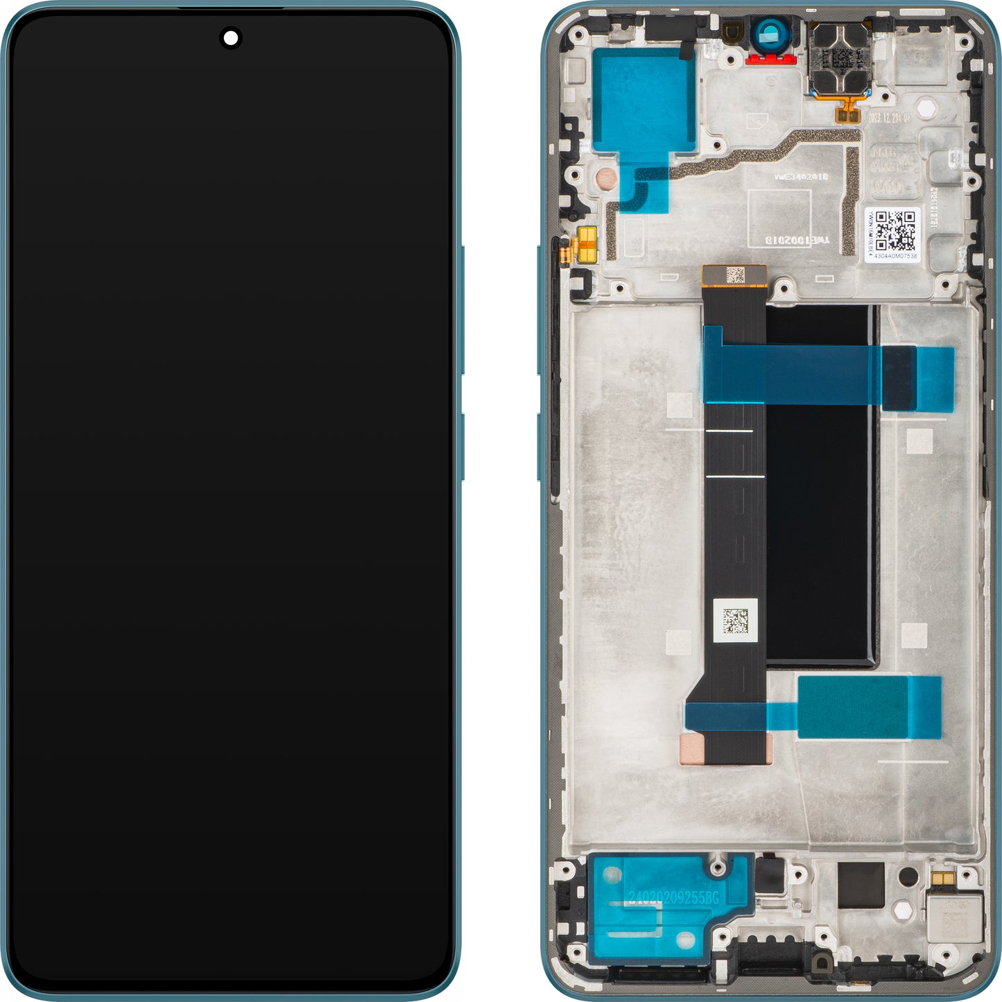 Xiaomi Redmi Note 13 Pro 5G Pantalla Táctil, con Marco, Azul (Ocean Teal), Service Pack 5600010N1600 