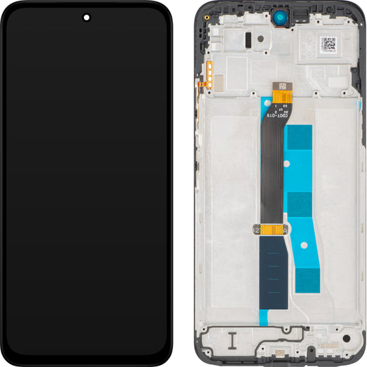 Pantalla con Touchscreen Xiaomi Redmi 15 5G, con Marco, Negro, Service Pack 56002500O1900