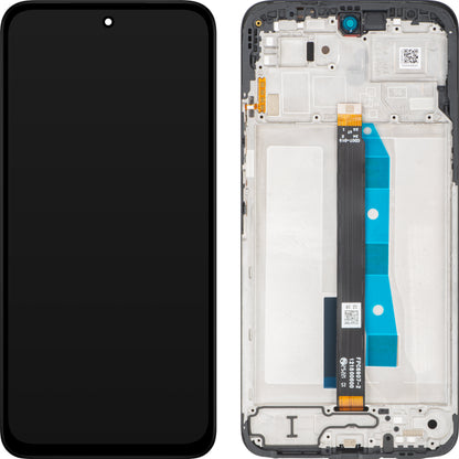 Pantalla con Touchscreen Xiaomi Poco M7 4G / Redmi 15 4G, con Marco, Versión Europa, Negro, Service Pack 560001O19AP00