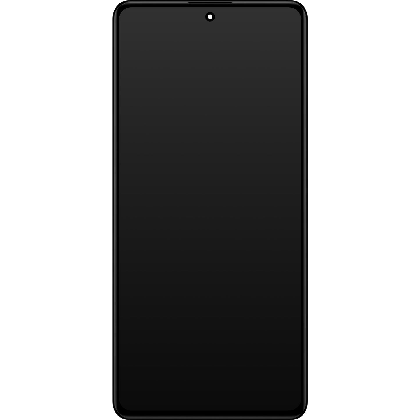 Xiaomi Redmi Note 12 Pro 5G Pantalla táctil con marco, Negro (Midnight Black), Service Pack 5600010M1600