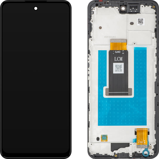Pantalla con pantalla táctil ZTE nubia Neo 3, con marco, negro, paquete de servicio 123449501100