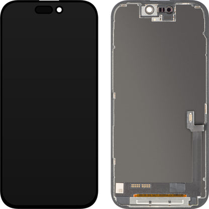 Pantalla con Touchscreen ZY para Apple iPhone 17, con Marco, Versión LCD In-Cell IC Movable, Negro
