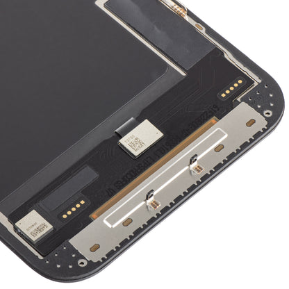 ZY Pantalla Táctil para Apple iPhone 13 Pro, con Marco, In-Cell IC Versión LCD Móvil, Negro 