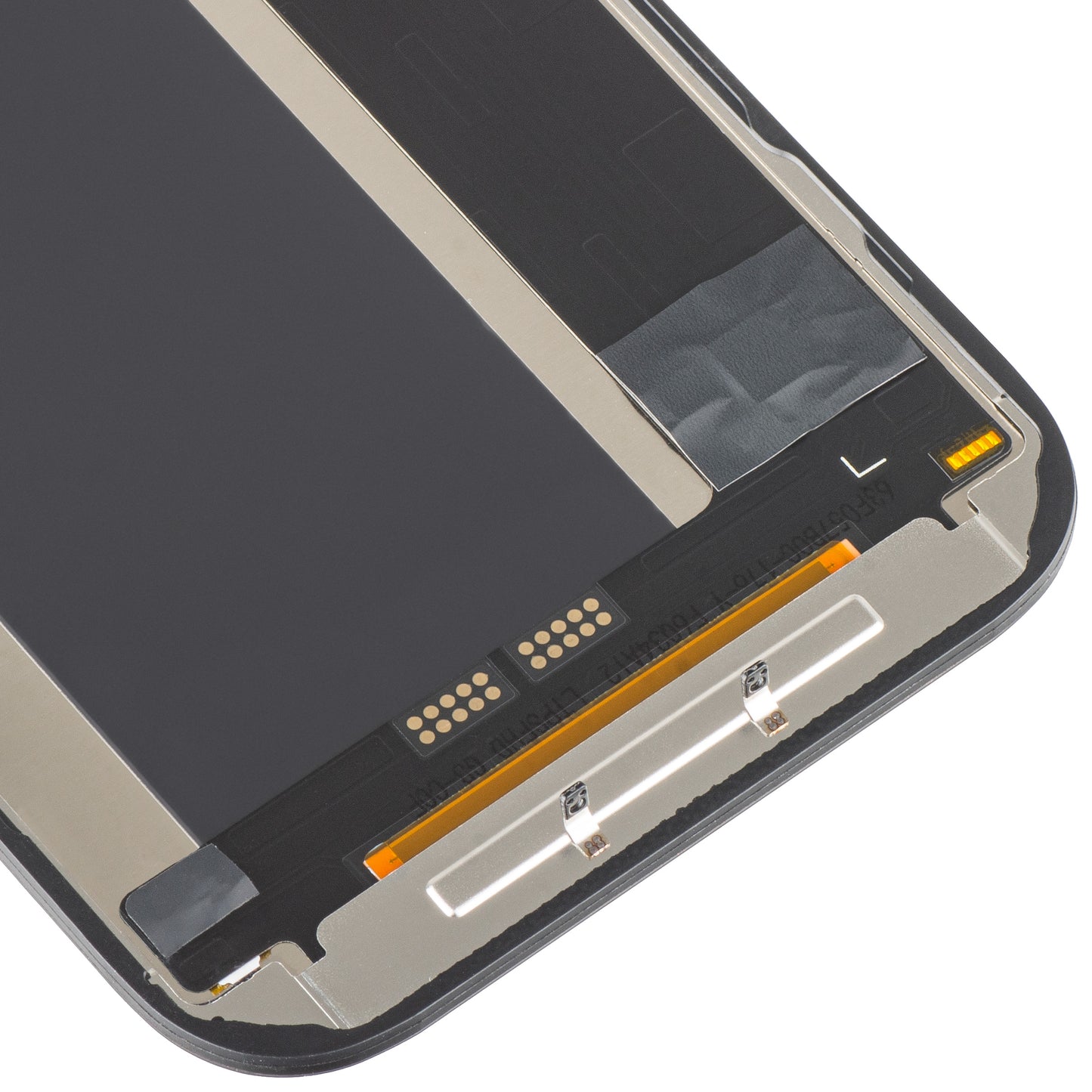 Pantalla con Touchscreen ZY para Apple iPhone 17 Pro, con Marco, Versión LCD In-Cell IC Movable, Negro
