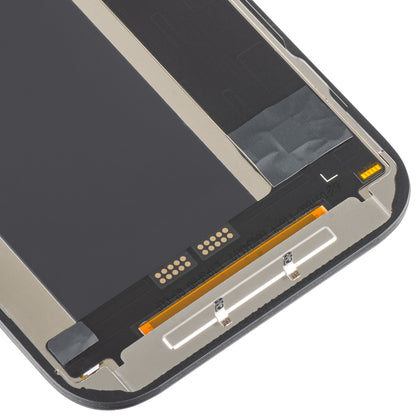 Pantalla con Touchscreen ZY para Apple iPhone 17 Pro, con Marco, Versión LCD In-Cell IC Movable, Negro