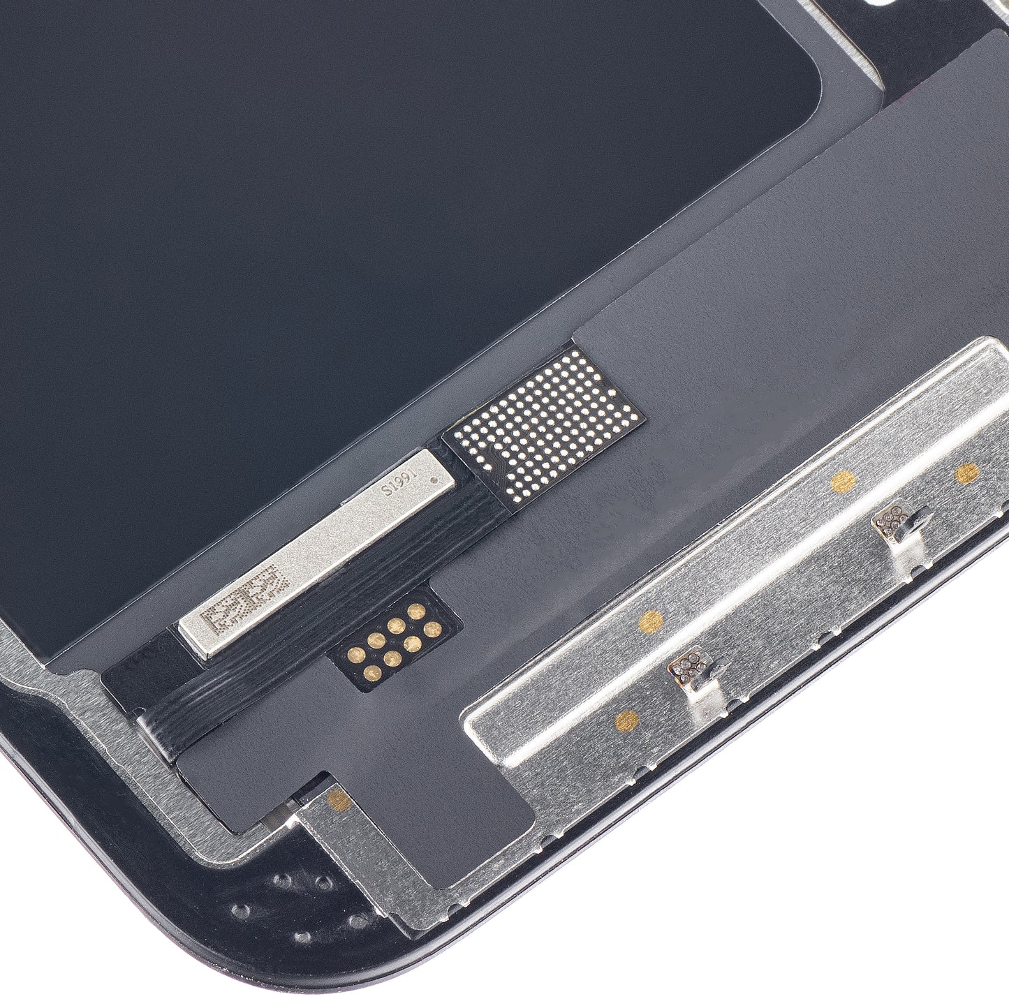 ZY Pantalla Táctil para Apple iPhone 14, con Marco, LCD In-Cell IC Movible, Negro 