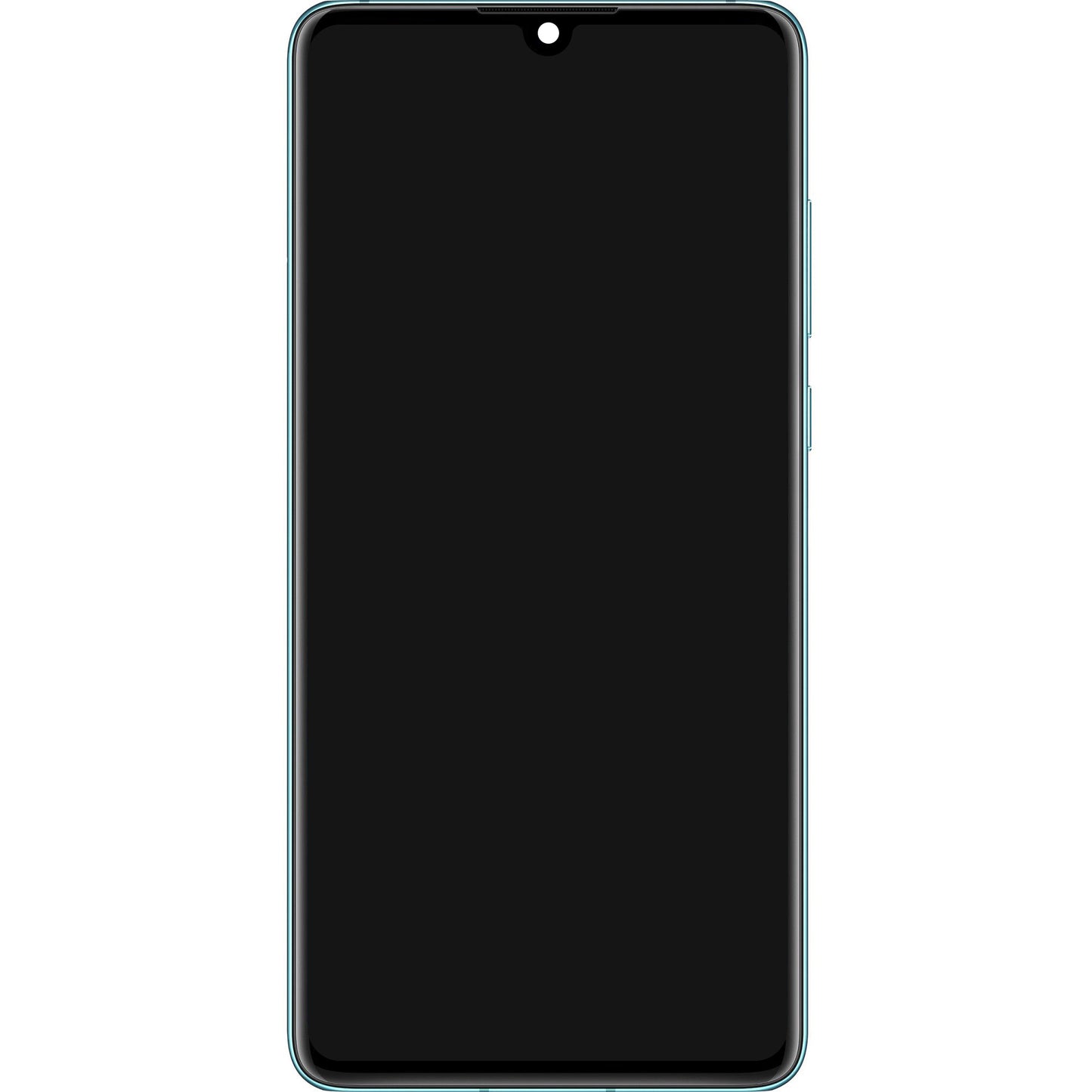 Pantalla táctil Huawei P30, con marco y batería, azul (cristal respirable), Service Pack 02354HMF