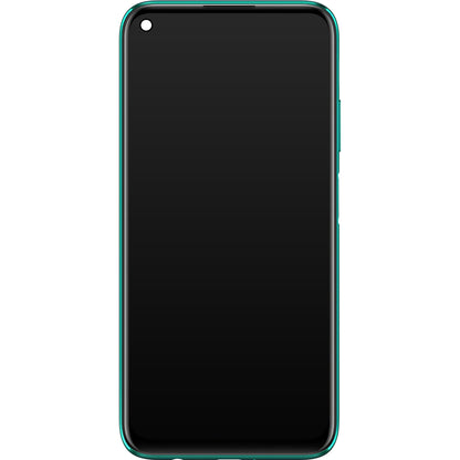 Pantalla táctil Huawei P40 lite 4G, con marco y batería, verde, Service Pack 02353KGA