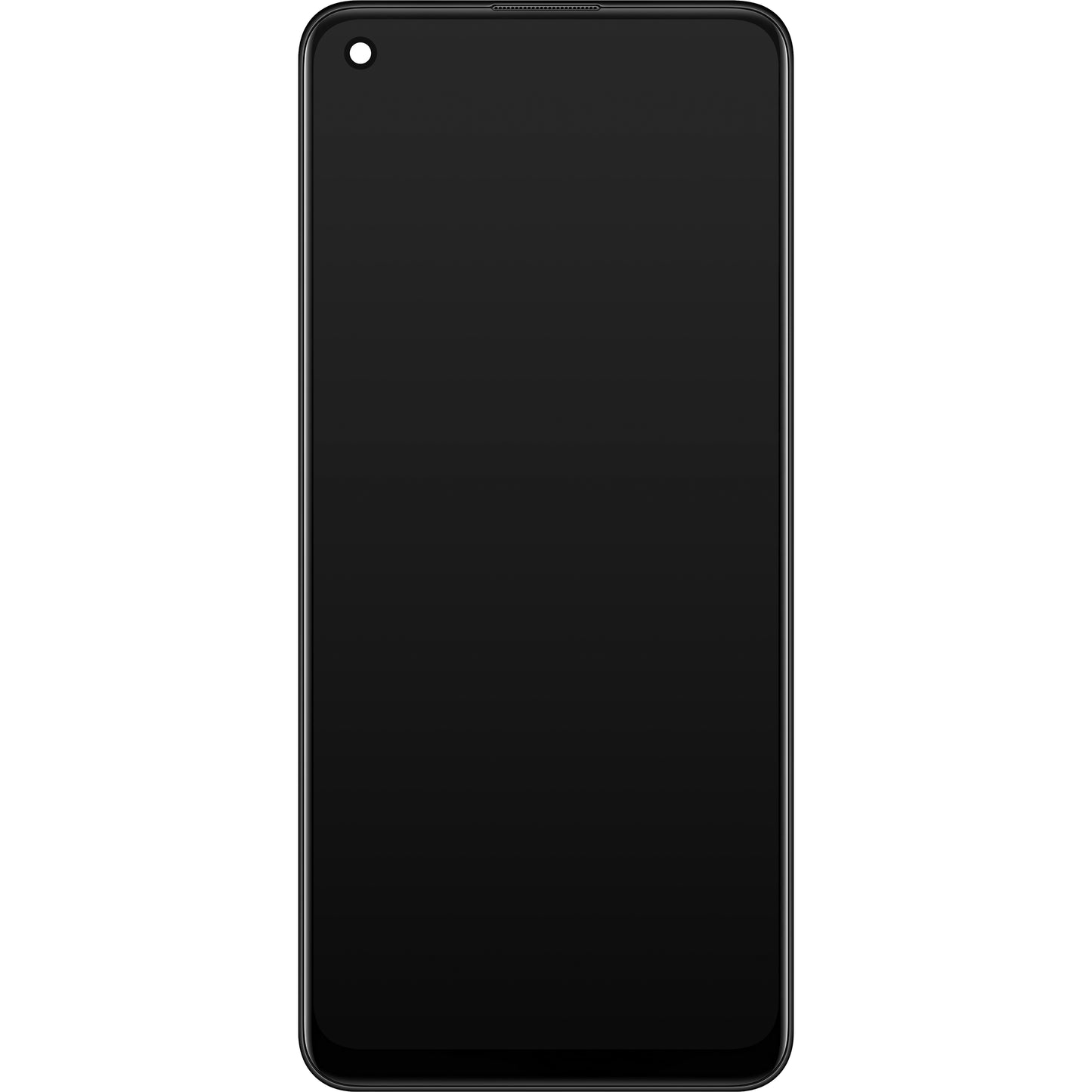 Oppo F19 / A74 Pantalla Táctil con Marco, Negro, Service Pack 4907039