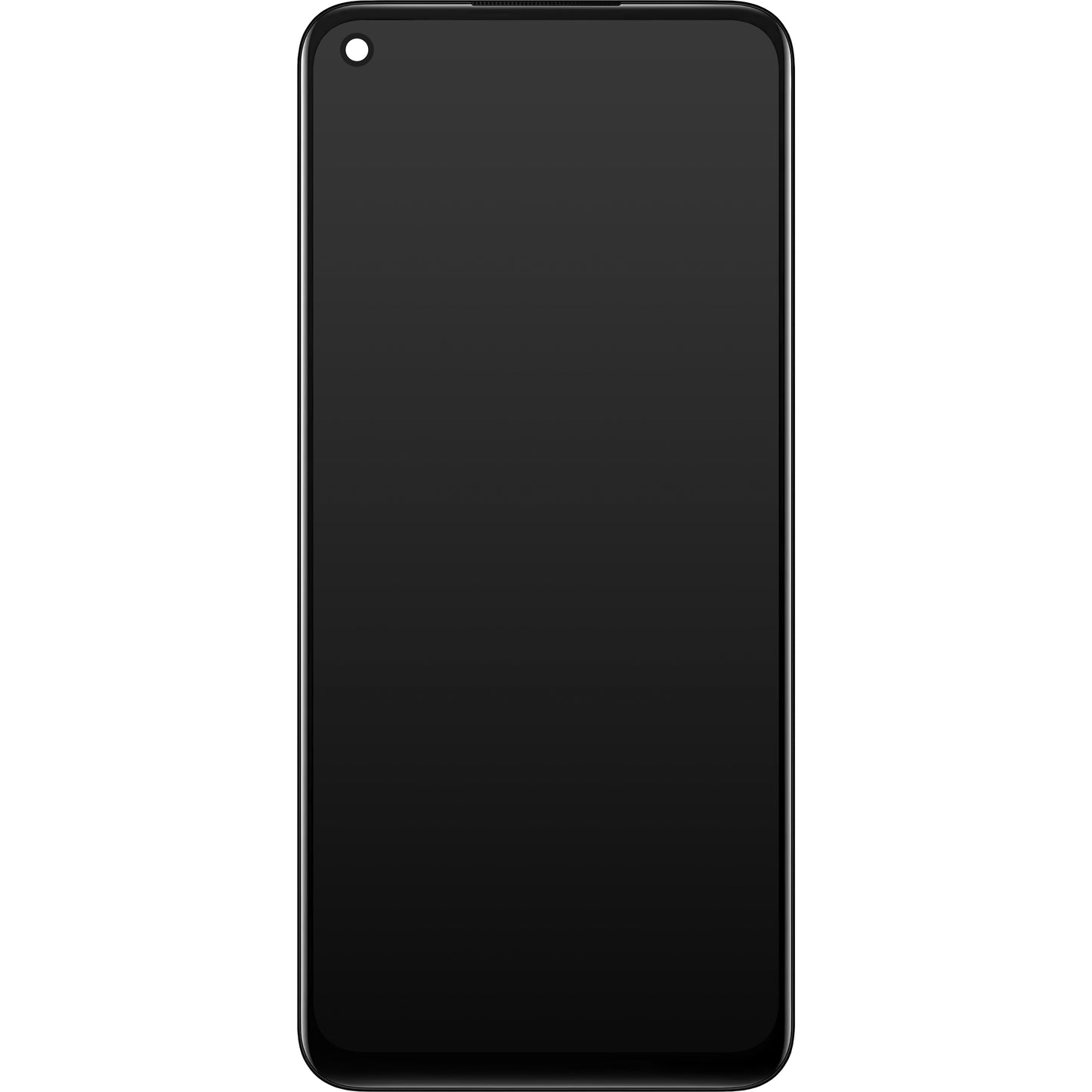 Display con pantalla táctil Oppo A73 5G / A72 5G, con marco, negro, Service Pack 4904890