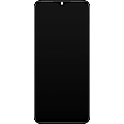 Pantalla táctil Realme Narzo 50A Prime / C35, con marco, negro, Service Pack 4130056