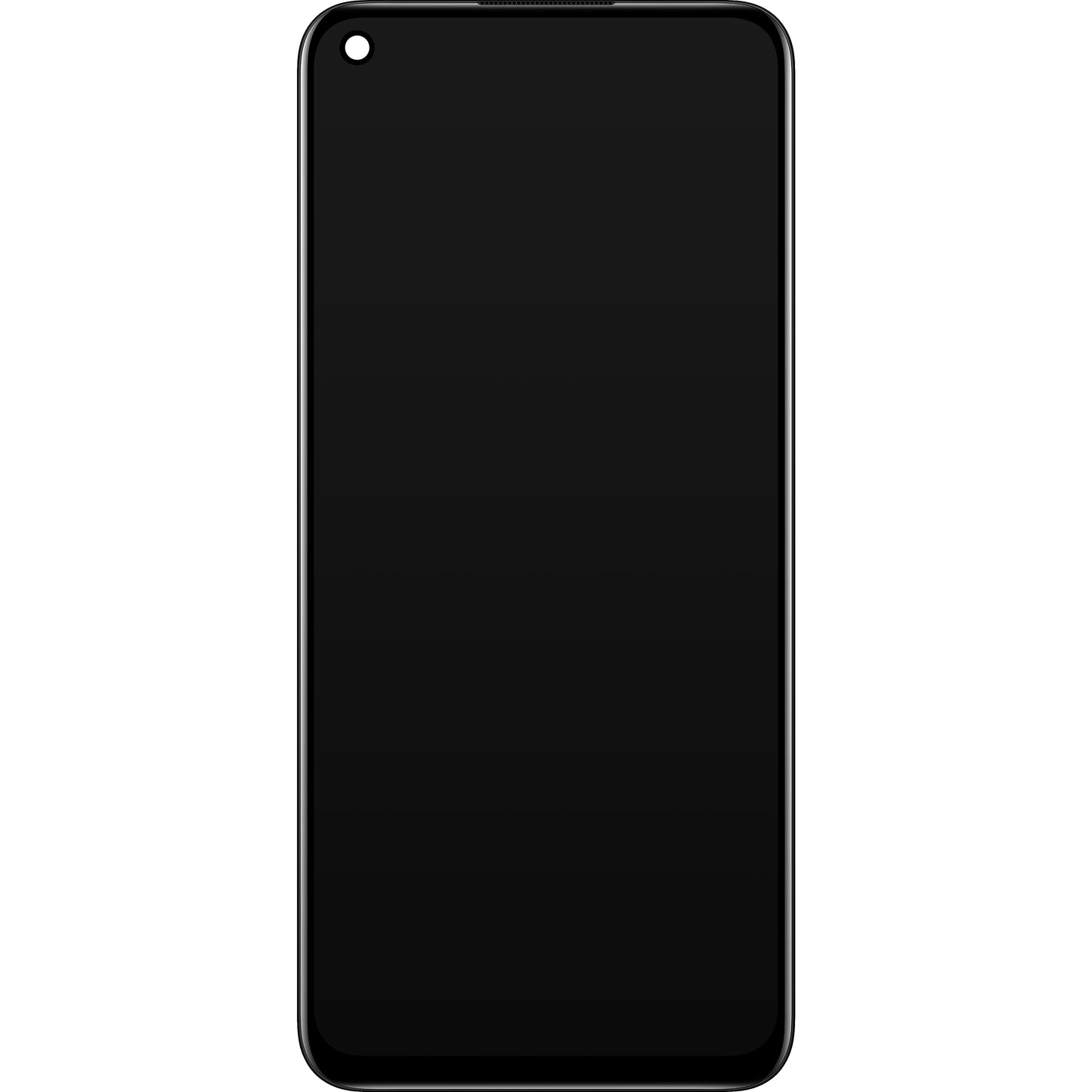 Pantalla táctil Realme Narzo 50 / 8i, con marco, negro, Service Pack 4908405