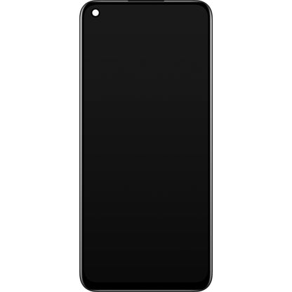 Pantalla táctil Realme Narzo 50 / 8i, con marco, negro, Service Pack 4908405