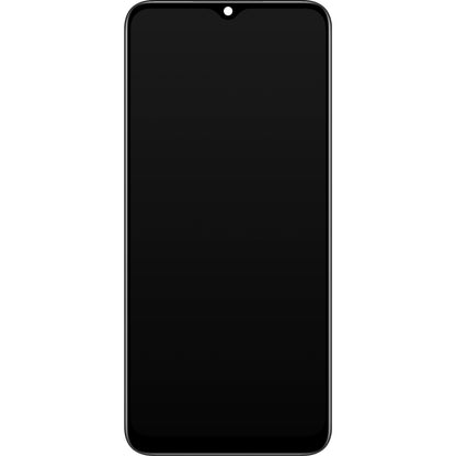 Pantalla táctil Realme C30 / Narzo 50i Prime, con marco, negro, Service Pack 4130279