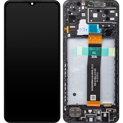 Pantalla táctil Samsung Galaxy A13 5G A136, con marco, negro, Service Pack GH82-29077A