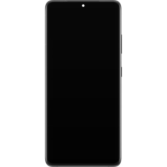 Pantalla táctil Samsung Galaxy S21 Ultra 5G G998, con marco, negra, Service Pack GH82-26035A