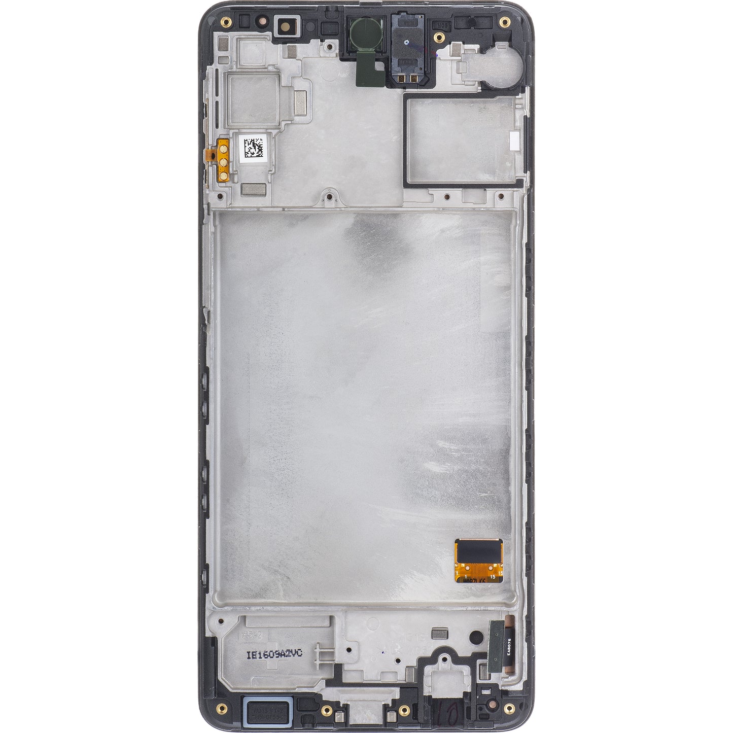 Pantalla táctil Samsung Galaxy M31s M317, con marco, negra, Service Pack GH81-13736A