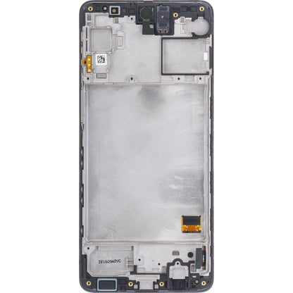 Pantalla táctil Samsung Galaxy M31s M317, con marco, negra, Service Pack GH81-13736A