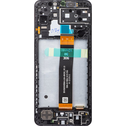 Pantalla táctil Samsung Galaxy A13 5G A136, con marco, negro, Service Pack GH82-29077A