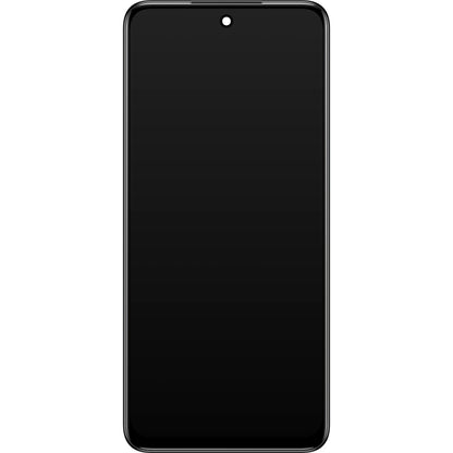 Pantalla táctil Xiaomi Redmi Note 10 5G, con marco, gris, Service Pack 5600020K1900