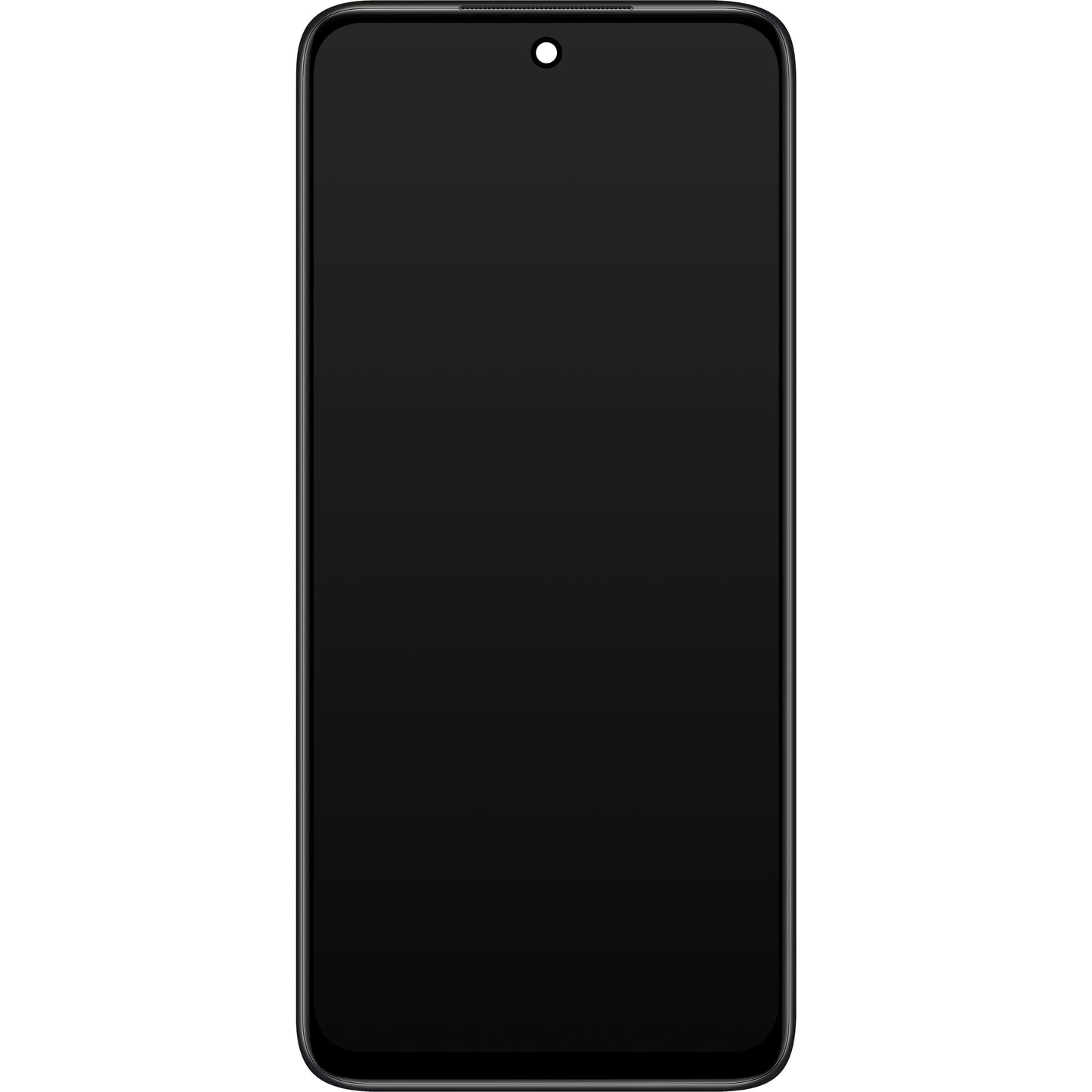 Pantalla táctil Xiaomi Redmi 10 2022, con marco, gris carbón, Service Pack 560001K19S00