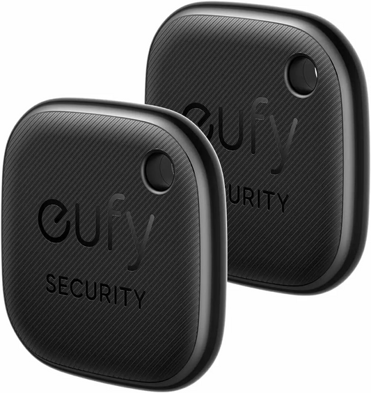 Eufy Security SmartTrack Link para iOS Series, Set de 2 Piezas, Negro E87B0011