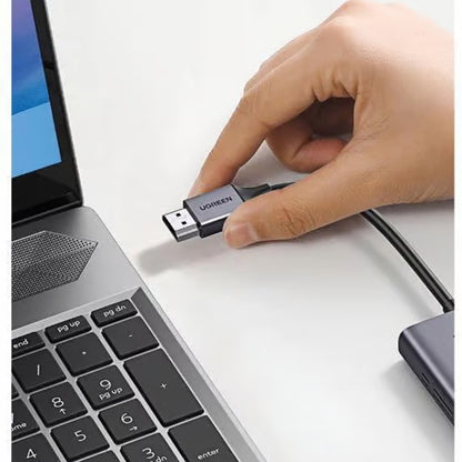 Extensor inalámbrico HDMI UGREEN CM506, 1080P, Gris