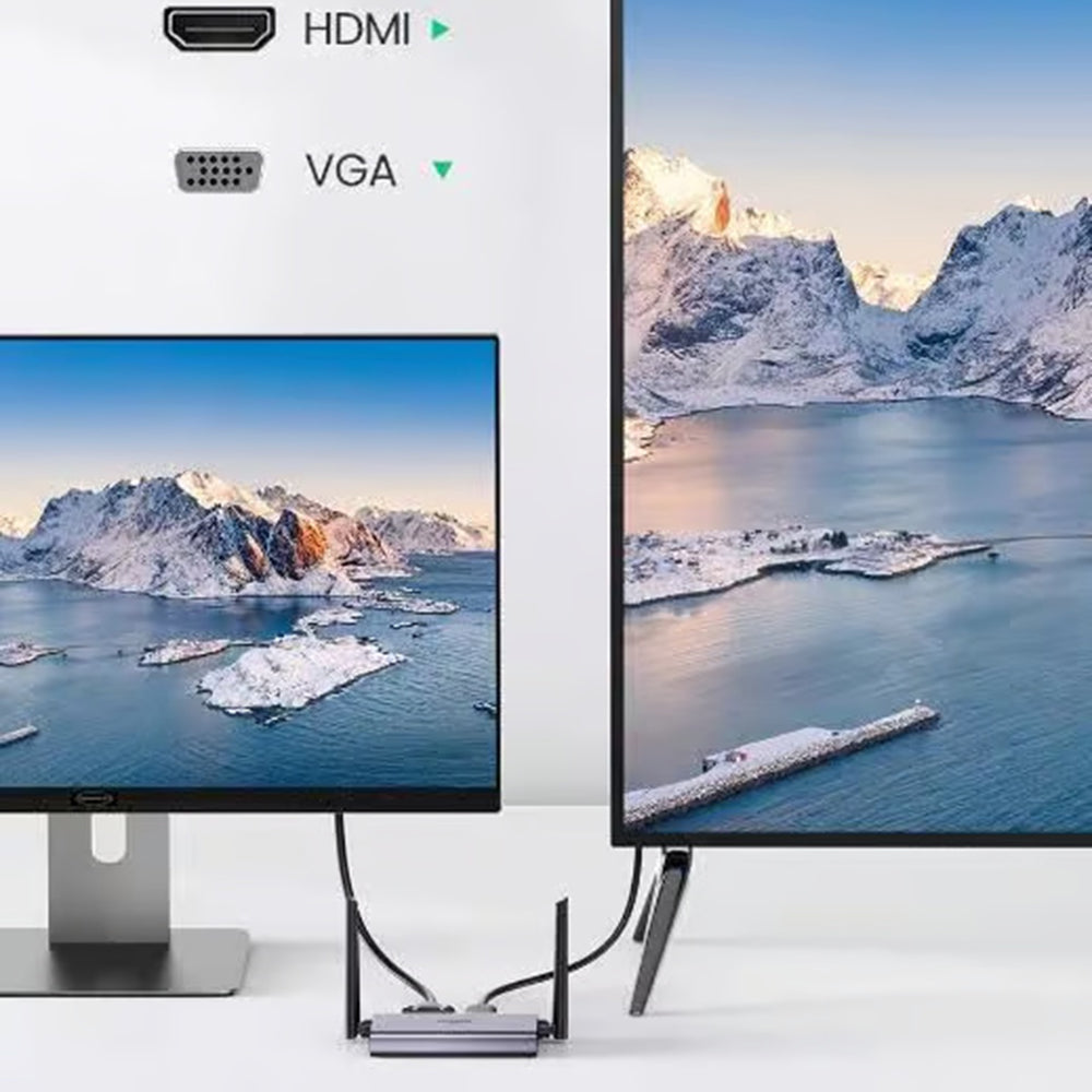 Extensor inalámbrico HDMI UGREEN CM506, 1080P, Gris