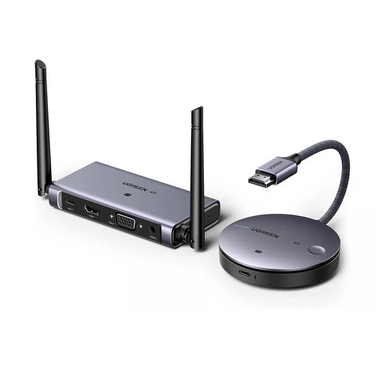 Extender Wireless HDMI UGREEN CM586, 4K, Negro