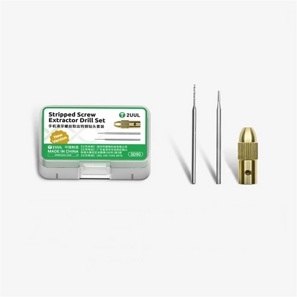 Extractor Bit 2UUL SD90 para extracción de tornillos rotos, 2en1