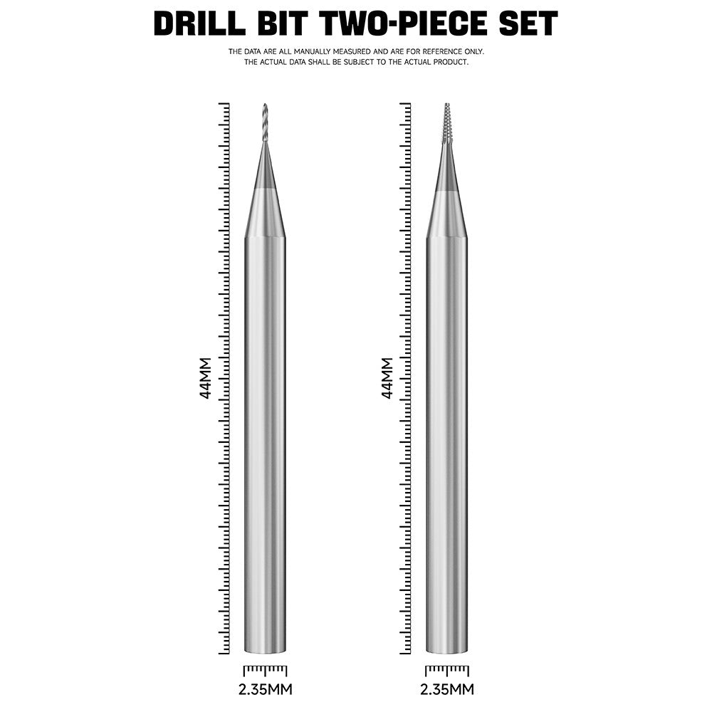 Extractor Bit Luowei LW-331 para extracción de tornillos rotos, 2en1