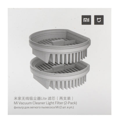 Hepa Air Filter for Xiaomi Mi Handheld Vacuum Cleaner Light, Set of 2 pieces BHR4634CN