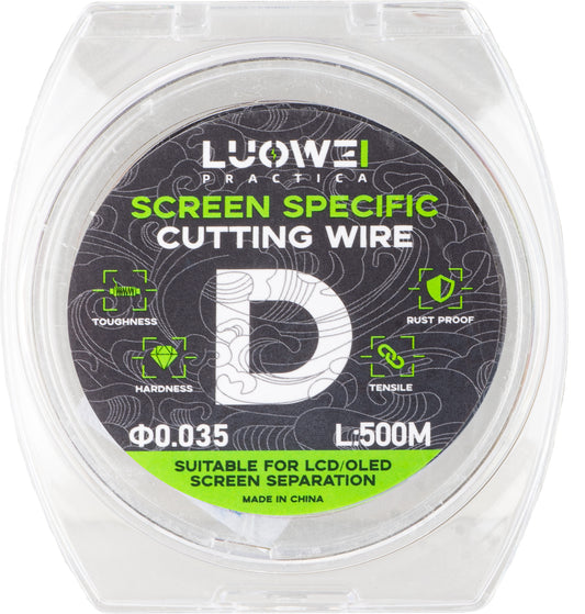 Hilo de Molibdeno Luowei, 0.035mm, 500m