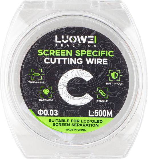 Hilo de Molibdeno Luowei, 0.03mm, 500m