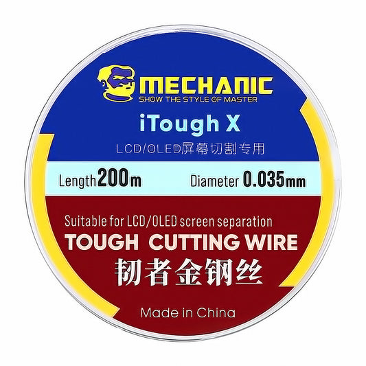 Hilo de Molibdeno Mecánico iTough X, 0.035mm, 200m