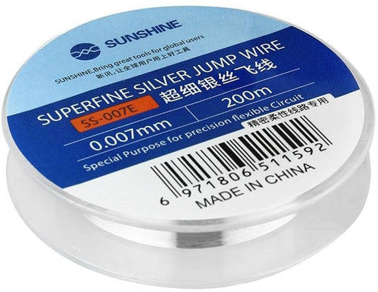 Hilo Reacondicionamiento de Circuitos Sunshine SS-007E, 0.007mm, 200m