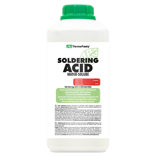 Flux Ácido AG Termopastas para superficies de níquel, 50ml ART.AGT-253