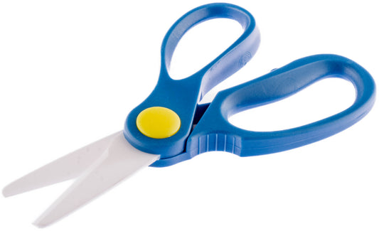 Tijeras OEM, con hojas de cerámica, azules