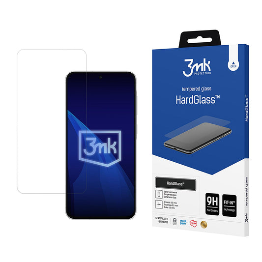 Protector de pantalla 3MK HardGlass para Samsung Galaxy A57 5G, vidrio templado, adhesivo completo
