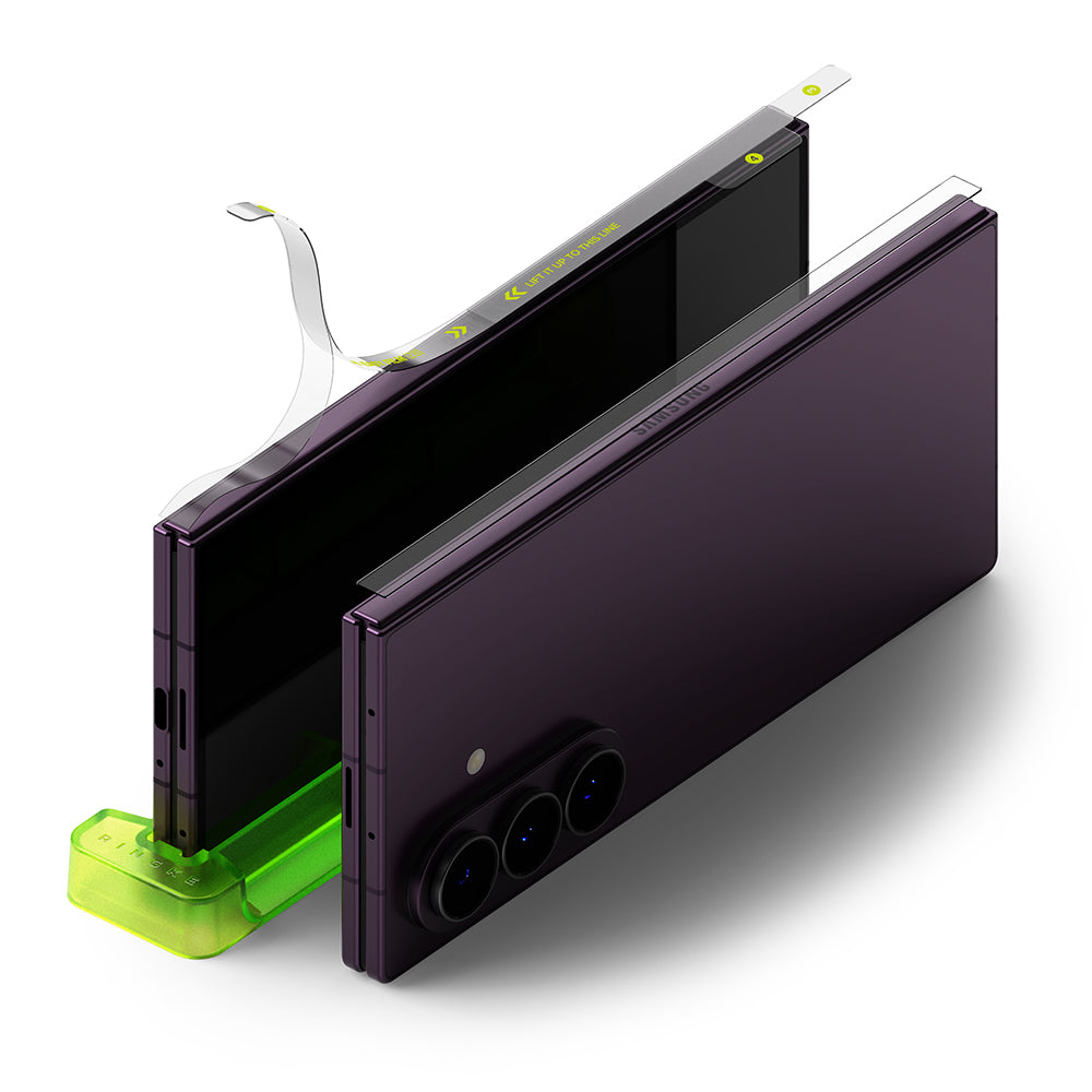 Protector de bisagra Ringke Dual Easy para Samsung Galaxy Z Fold8 Ultra F976, plástico, juego de 2 piezas